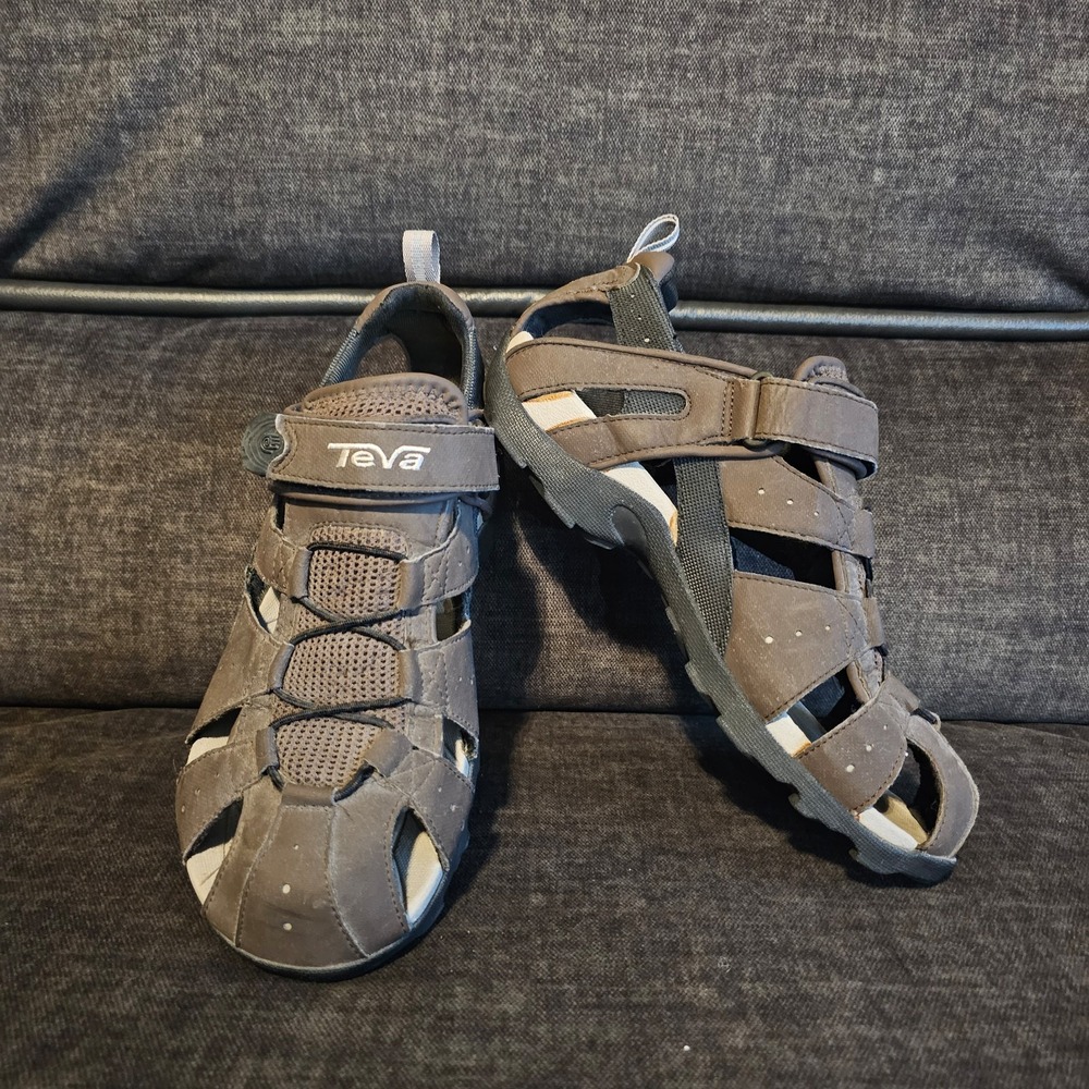Teva Men's Brown Sandals Size 8